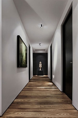 Дизайн интерьера коридора - фото