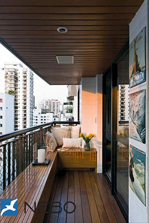 Дизайн интерьера балкона и лоджии - фото